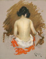 威廉·梅里特追逐1901年裸体艺术印刷精美的艺术复制品墙上的艺术id anuyyjbs4