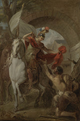 louis-galloche-1737-saint-martin-delar-sin kappa-med-en-tiggare-konsttryck-fin-konst-reproduktion-väggkonst-id-anwd9ug4l