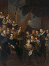 joachim-von-sandrart-1640-ohvitserid-ja-laskjad-rajoon-xix-in-amsterdamis-kunstitrükk-fine-art-reproduction-wall-art-id-anx5o9j3v