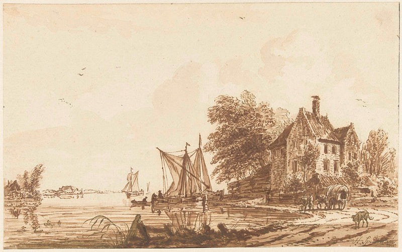 hendrik-spilman-1731-riverview-art-print-fine-art-reproduction-wall-art-id-anyhixdya