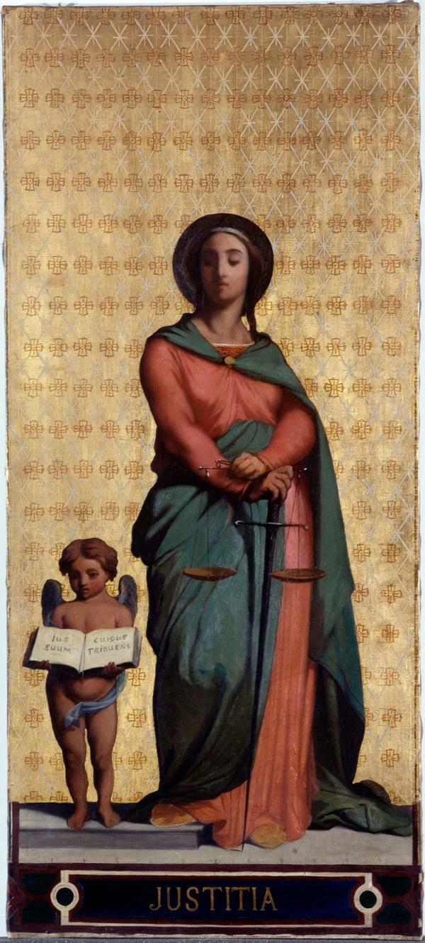 jean-francois-bremond-1843-sketch-for-the-church-of-saint-jacques-saint-christophe-de-la-villette-justice-art-print-fine-art-reproduction-wall-art