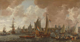 lieve-pietersz-verschuier-1660-in-Çarlz-ii-İngiltərə Kralı-in-Rotterdam-24-art-print-fine-art-reproduction-wall-art-id-anzn6bqmp-in gəlişi