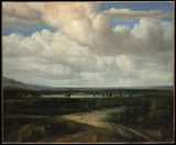 philips-koninck-1649-ett-panoramiskt-landskap-med-ett-land-gods-konst-tryck-fin-konst-reproduktion-väggkonst-id-anzvlbe0f