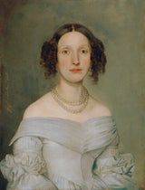 johann-baptist-reiter-1840-dama-w-jasnoniebieskiej sukience-sztuka-drukowanie-reprodukcja-dzieł sztuki-sztuka-ścienna-id-ao0eso6hs