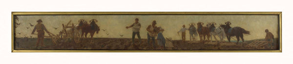 paul-albert-baudouin-1879-history-wheat-plowing-sowing-harrowing-sketch-for-the-school-art-room-of-the-rue-dombasle-paris-15th-arrondissement-art-print-fine-art-reproduction-wall-art