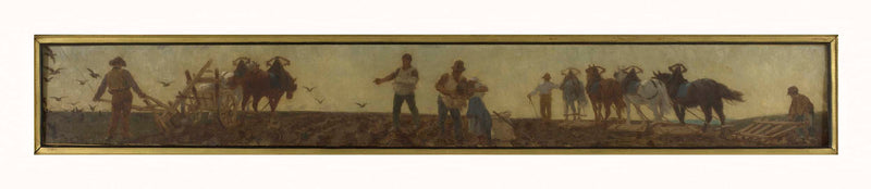 paul-albert-baudouin-1879-history-wheat-plowing-sowing-harrowing-sketch-for-the-school-art-room-of-the-rue-dombasle-paris-15th-arrondissement-art-print-fine-art-reproduction-wall-art
