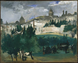 Edouard Manet - 1867-the-pohreb-art-print-fine-art-reprodukčnej-wall-art-id-ao2bbuc15