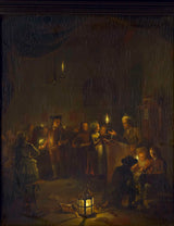michiel-versteegh-1786-buổi tối-trường-nghệ thuật-in-mỹ thuật-tái sản-tường-nghệ thuật-id-ao40koy8h