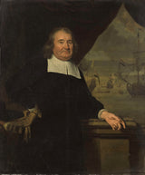 米歇爾-範-穆舍爾-1678-船長或船主的肖像-藝術印刷-美術複製品-牆藝術-id-ao5c6067x