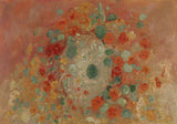 odilon-redon-1905-旱金蓮-藝術印刷-美術複製-牆壁藝術-id-ao6comcr7