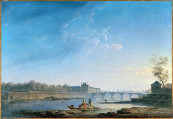 alexandre-jean-noel-1780-the-quai-des-tuileries-the-pont-royal-the-romper-art-print-fine-art-reproduction-wall-art