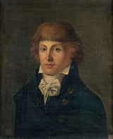 anonym-1767-porträtt-av-louis-antoine-de-saint-just-1767-1794-politiker-konst-tryck-fin-konst-reproduktion-vägg-konst