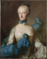 georg-desmarees-1750-retrat-de-marie-anne-josephe-de-baviera-margravine-de-baden-1734-1776-impressió-art-reproducció-reproducció-de-paret