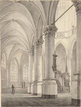 johannes-jelgerhuis-1824-interiør-af-den-nye-kirken-i-delft-kunst-print-fine-art-reproduktion-vægkunst-id-aobcmje45