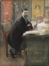 Carl-Larsson-1894-Gustaf-upmark-regissør-of-the-nasjonal-museum-art-print-fine-art-gjengivelse-vegg-art-id-aobfqanp2