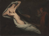 ary-scheffer 1851但丁和维吉尔会面，弗朗西斯卡达里米尼和保罗的艺术印制精美的艺术复制品墙艺术id abyeehbn