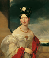 Friedrich-von-Amerling-1832-Marie-baroness-vesque-of-Püttlingen-art-print-fine-art-reprodukčnej-wall-art-id-aoc250hea