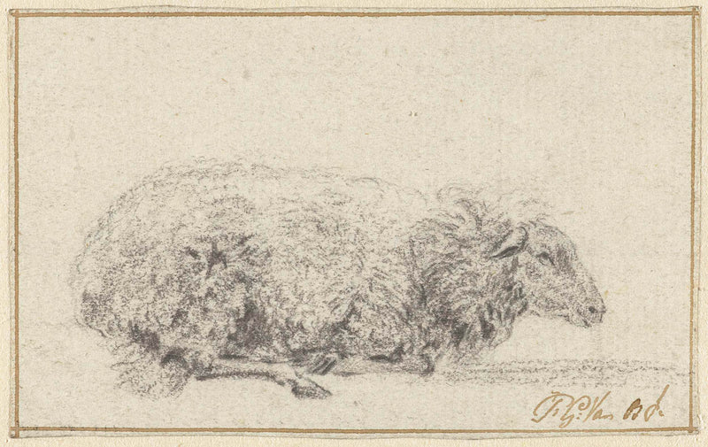 pieter-gerardus-van-os-1786-lying-sheep-sideways-to-the-right-art-print-fine-art-reproduction-wall-art-id-aociyyj20