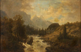 约瑟夫-克里胡贝尔-1863-waldlandschaft-艺术印刷-美术复制品-墙艺术-id-aoe0ignej
