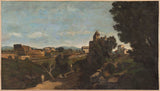 亨利·约瑟夫·哈比尼1878年，罗马竞技场在罗马艺术打印美术复制品墙艺术