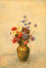 odilon-redon-1910-blomster-i-en-vase-kunsttryk-fin-kunst-reproduktion-vægkunst-id-aoezr9wjl