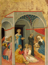 安德里亞·迪·巴托洛-1400-聖母誕生藝術印刷品美術複製品牆藝術 id-aofct7nwv