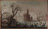 christoffel-van-den-berghe-1615-a-зимовий-пейзаж-з-ковзанярами-і-уявним-замком-мистецтвом-друком-витонченим-художнім-репродукція-стіна-арт-id-aogdpzf15