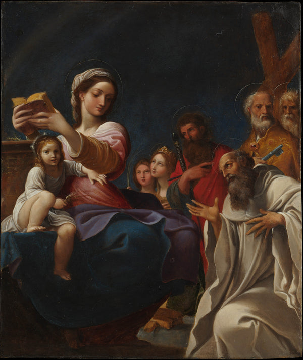 ludovico-carracci-1607-madonna-and-child-with-saints-art-print-fine-art-reproduction-wall-art-id-aogsoxuh3