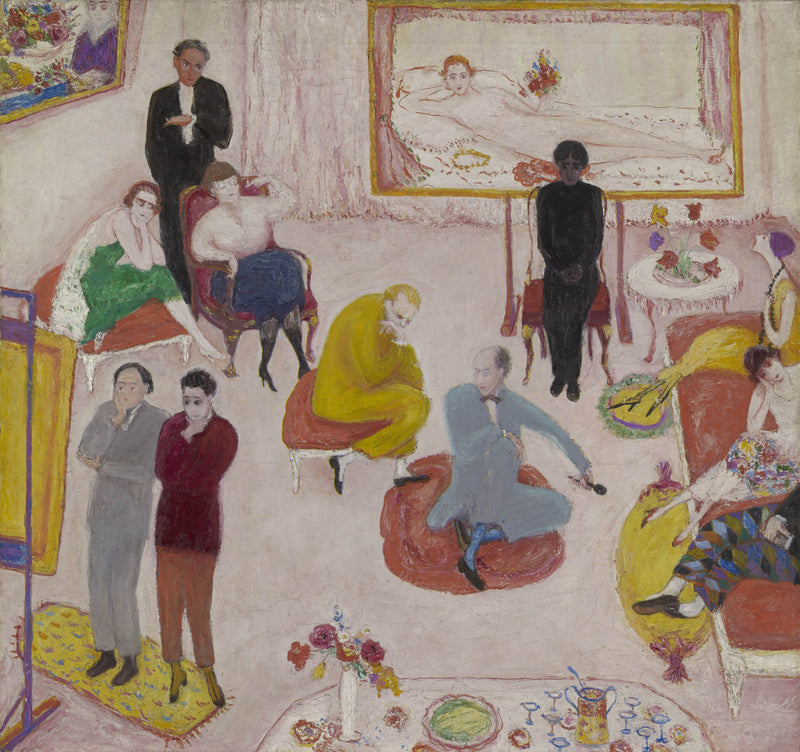 florine-stettheimer-20th-century-studio-party-soiree-art-print-fine-art-reproduction-wall-art-id-aoij0oa5j