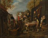 jan-overwinnaars-1648-het afslachten van een varken-kunstprint-fine-art-reproductie-muurkunst-id-aojp4mkft