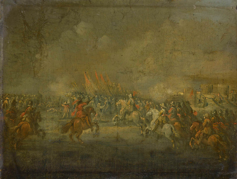 unknown-1645-a-cavalry-skirmish-art-print-fine-art-reproduction-wall-art-id-aojtl44me