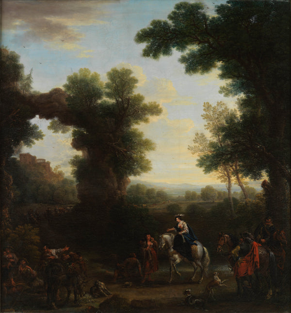 john-wootton-1748-classical-landscape-with-gypsies-art-print-fine-art-reproduction-wall-art-id-aokscxfyt