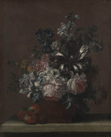 unknown-18th-still-life-with-flowers-and-fruit-apples-art-print-fine-art-reproduction-wall-art-id-aol5p8ohv