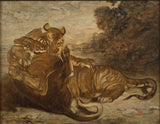 antoine-louis-barye-two-tigre-at-play-art-print-fine-art-reproduction-wall-art-id-aom66k05q
