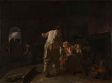 michael-sweerts-1646-besøger-de-syge-kunsttryk-fin-kunst-reproduktion-vægkunst-id-aommp6y92