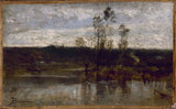 felix-ziem-1850-riverside-art-print-fine-art-reproduction-wall-art
