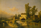 Beniamino-de-francesco-1836-italiensk-landskapet-art-print-fine-art-gjengivelse-vegg-art-id-aomwzcam8