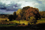 George Inness-1878-Autumn-Oaks-Art-Print-Fine-Art-Reprodução-Wall-Art-Id-aook7n9rw