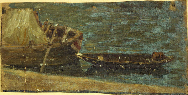 charles-emile-cuisin-1870-boats-moored-art-print-fine-art-reproduction-wall-art