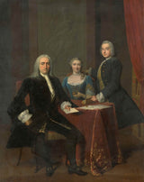 frans-van-der-mijn-1744-familie-groep-in-'n-binne-kuns-druk-fynkuns-reproduksie-muurkuns-id-aoskj76g9