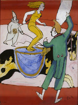 August-Macke-1911-in-the-sirkus-art-print-fine-art-gjengivelse-vegg-art-id-aot9tyler