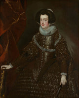 迭戈-罗德里格斯-德-委拉斯开兹-1637-伊莎贝拉-波旁-菲利普-IV-西班牙-艺术印刷-艺术-复制-墙-艺术-id-aou20wy8g 的妻子伊莎贝拉