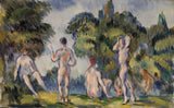Paul-Cezanne-1894-kupači-umjetnost-tisak-likovna-reprodukcija-zid-umjetnost-id-aouc5a5om