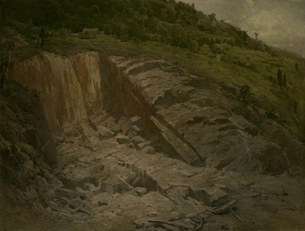 john-ferguson-weir-an-abandoned-quarry-art-print-fine-art-reproduction-wall-art-id-aouj47tl4