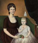 joshua-johnson-1805-mrs-andrew-bedford-bankson-and-son-gunning-bedford-bankson-art print-fine-art-reproduction-wall art-id-aousc5xsf