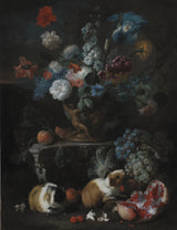 franz-werner-tamm-flower-piece-with-guinea-pigs-art-print-fine-art-reproduction-wall-art-id-aov7zjm91