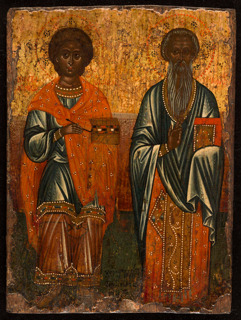 ecole-de-ecole-grecque-grece-1647-saint-panteleon-and-holy-hermolaos-art-print-fine-art-reproduction-wall-art