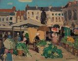 james-wilson-morrice-market-scene-art-print-incəsənət-reproduksiya-wall-art-id-aowhpx9bj