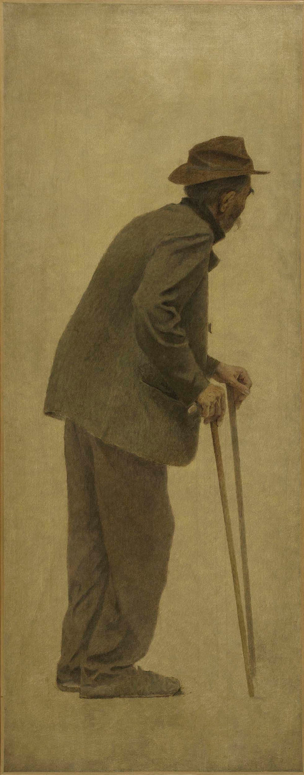 fernand-pelez-1904-the-bite-of-bread-old-man-leaning-on-canes-art-print-fine-art-reproduction-wall-art