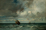jules-dupre-1875-barks-fleeing-before-the-storm-art-print-fine-art-reproduktion-wall-art-id-aozocebdg